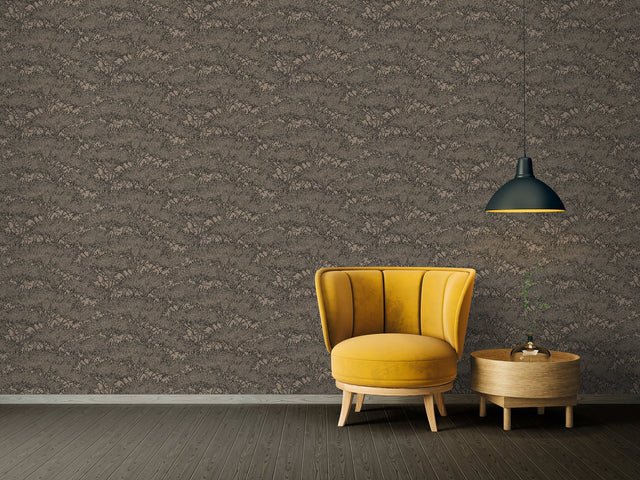 Hornbeam Brown Tree Wallpaper with Botanical Non Woven Farmhouse Motif - AS Creation AS369725
