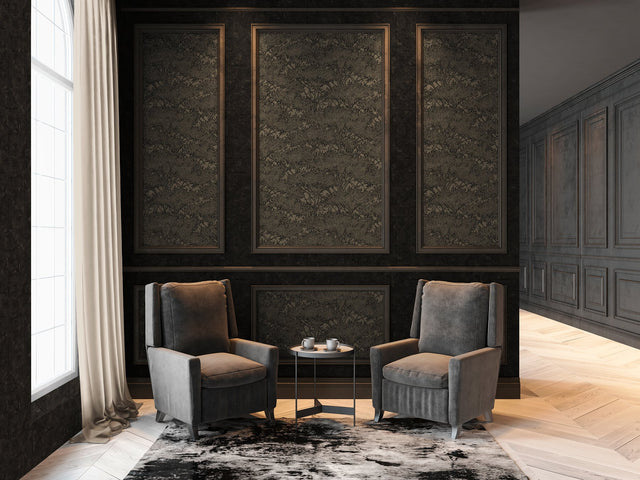 Hornbeam Brown Tree Wallpaper with Botanical Non Woven Farmhouse Motif - AS Creation AS369725