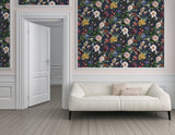 Aviva Multicolor English Garden Wallpaper with Botanical Floral Motif - AS Creation AS373364