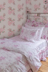 Rosa Beaux Pink Mint Large Bow Spot Wallpaper with Whimsical Floral Bow Motif - A-Street Prints AST4169