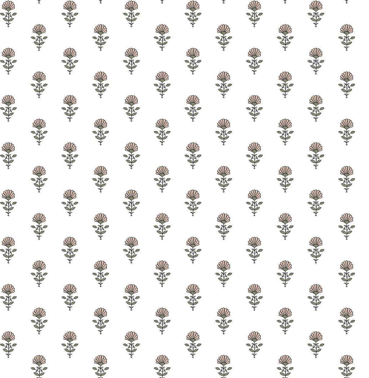 Libby Petal Mini Floral Wallpaper with Petite Floral Motif - A-Street Prints AST4338