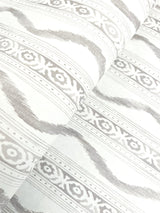 Rhys Stone IKAT Stripe Wallpaper with Modern Graphic Ikat Ogee Stripe - A-Street Prints AST4348