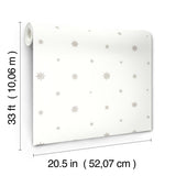 Henry Stone Starburst Wallpaper with Modern Stars & Outer Space Motif - A-Street Prints AST4350