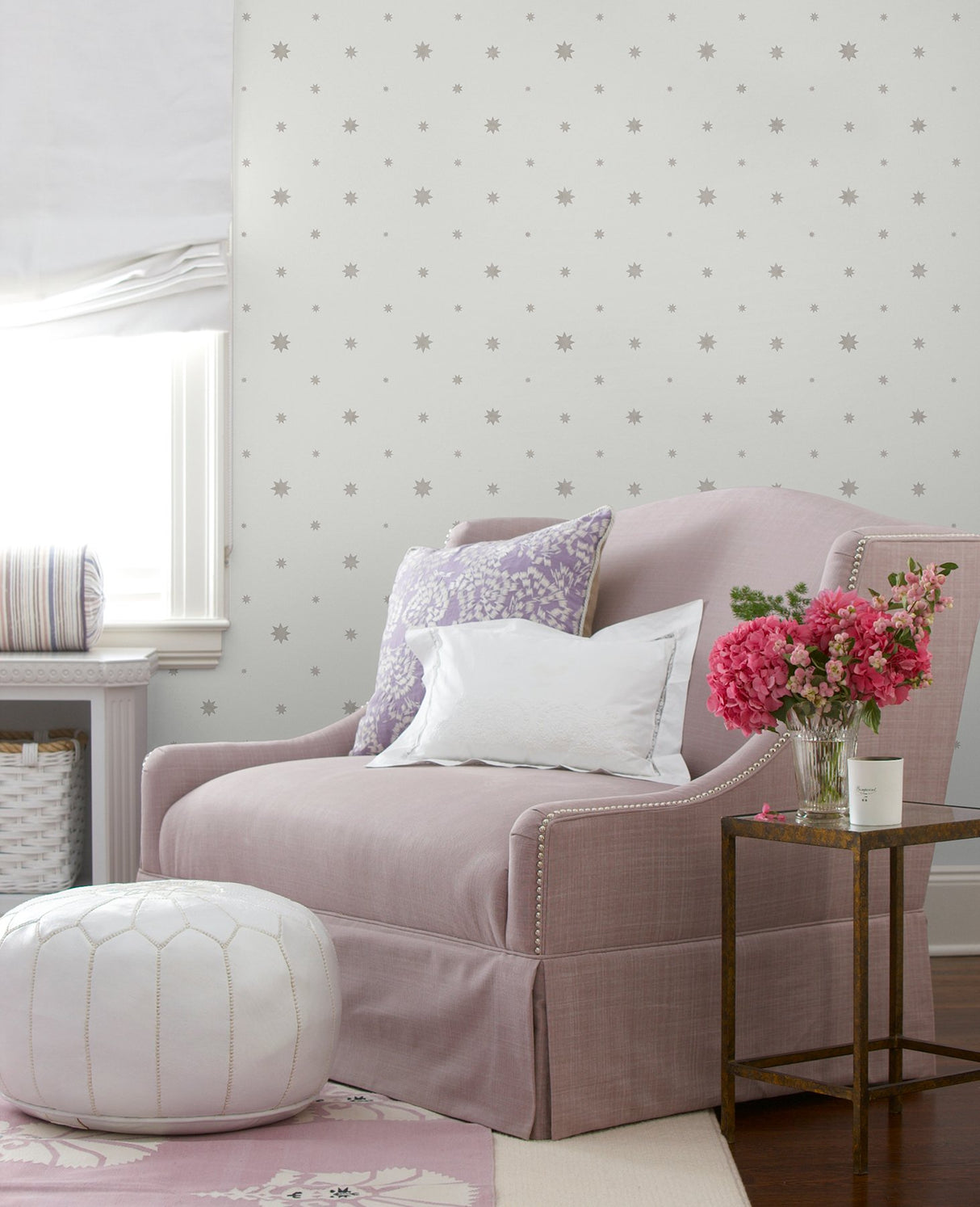 Henry Stone Starburst Wallpaper with Modern Stars & Outer Space Motif - A-Street Prints AST4350
