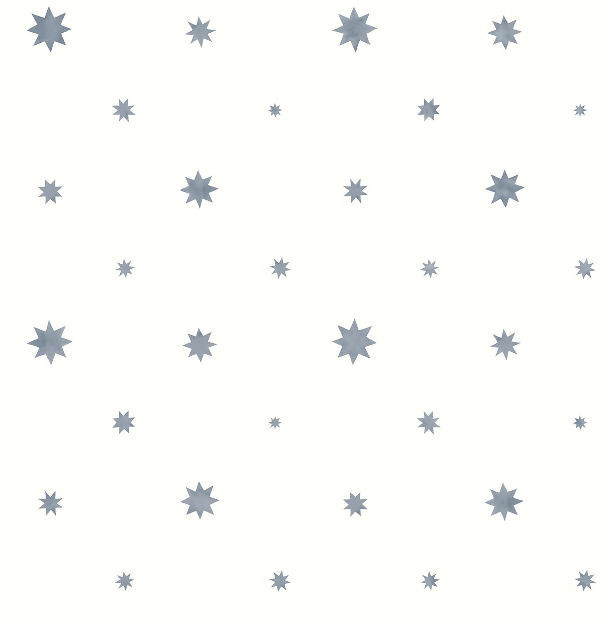 Henry Blue Starburst Wallpaper with Modern Stars & Outer Space Motif - A-Street Prints AST4351