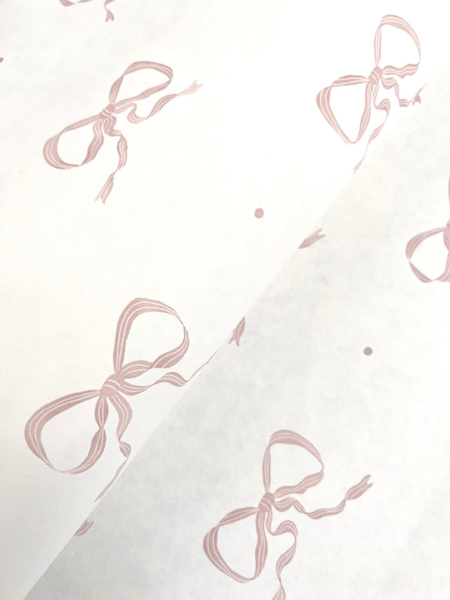 Emma Petal Large Bow Wallpaper with Whimsical Novelty Graphic Pattern - A-Street Prints AST4354