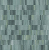 Flicker Teal Horizontal Textured Stripe Wallpaper with Distressed Textures - A-Street Prints AST4677