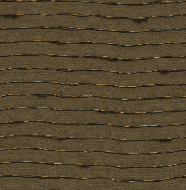 Naia Brown Horizontal Wavy Lines Wallpaper with Modern Abstract Pattern - A-Street Prints AST4681