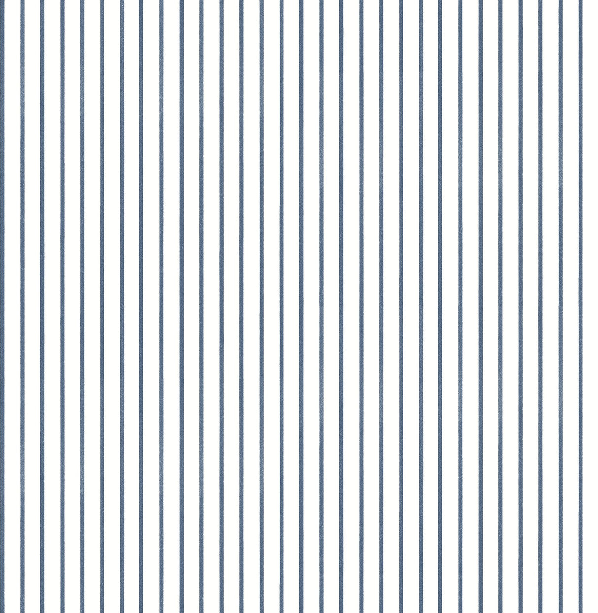Oliver Navy Simple Stripe Wallpaper with Farmhouse Stripes Pattern - A-Street Prints AST4971