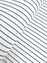 Oliver Navy Simple Stripe Wallpaper with Farmhouse Stripes Pattern - A-Street Prints AST4971