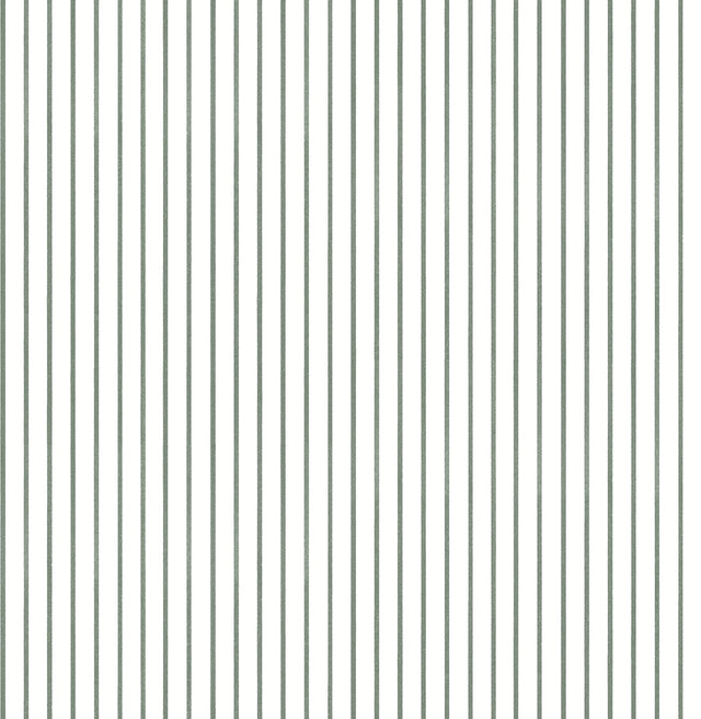 Oliver Green Simple Stripe Wallpaper with Farmhouse Stripes Pattern - A-Street Prints AST4972