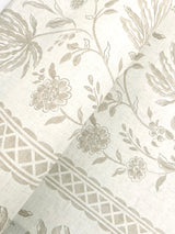 Edgemoor Taupe by Erin Gates Jacobean Stripe Wallpaper – A‑Street Prints AST6350