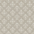 Frances Taupe Fishscale Wallpaper roll and pattern