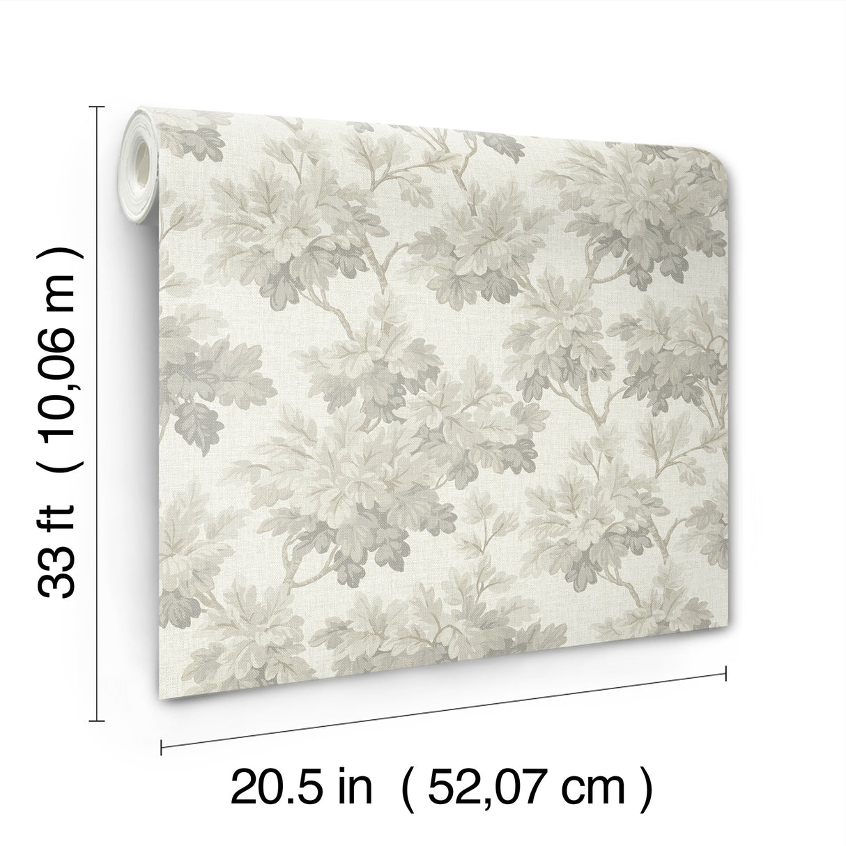 Oakcliff Stone by Erin Gates Leaf Trail Wallpaper – A-Street Prints AST6357