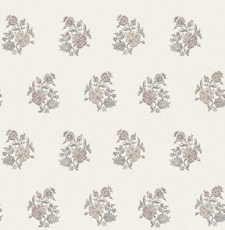 Overbrook Plum Bouquet Toss Wallpaper – A-Street Prints AST6358