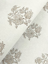 Overbrook Taupe by Erin Gates Bouquet Toss Wallpaper – A-Street Prints AST6360