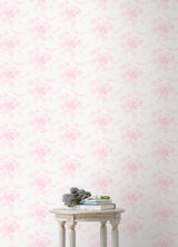 Champagne Harbor Pink Dream by LoveShackFancy Botanical Floral Wallpaper – A-Street Prints AST6445-Sample