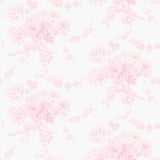 Champagne Harbor Pink Dream by LoveShackFancy Botanical Floral Wallpaper – A-Street Prints AST6445-Sample