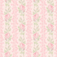 Blooming Heirloom Strawberry Macaron Rose Stripe wallpaper by LoveShackFancy for A-Street Prints