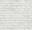 Vintage White Brick off-white peel and stick vinyl wallpaper