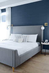 Coastal Blue Shiplap Coastal Blue by NextWall Peel & Stick Shiplap Wallpaper – NextWall AX10902