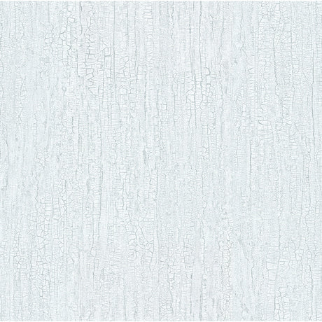 Advantage Ironbark Silver Textured Wallpaper in Silver showing bark-like texture detail