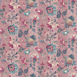 Arthouse Cornelia Pink Floral Stripe Wallpaper in Pink