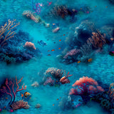 Orlena Blue Under The Sea Wallpaper by Arthouse – Brewster Home Fashions AH923808