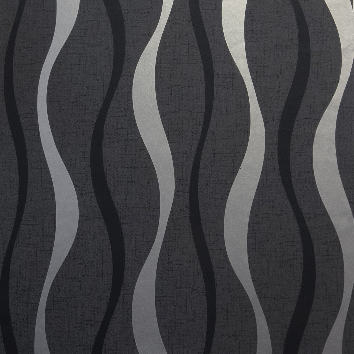 Tazz Black Ribbons Wallpaper by Arthouse