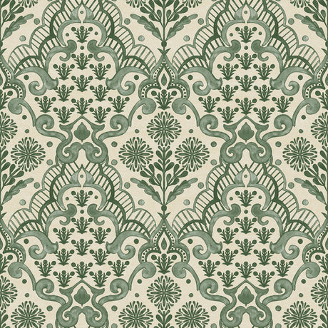 Brownstone Blooms Forest Peel and Stick Wallpaper by NuWallpaper x Brownstone Boys - BBS6549