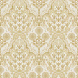 Brownstone Blooms Ochre Peel and Stick Wallpaper by NuWallpaper - BBS6551