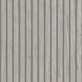 Panacea Grey Wood Wallpaper with narrow vertical wood-slat look