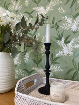 Olivia Sage by Belgravia Decor Floral Wallpaper- Brewster Home Fashions BG5907