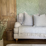Florence Green by Belgravia Decor Leaf Botanical Wallpaper – Brewster Home Fashions BG720
