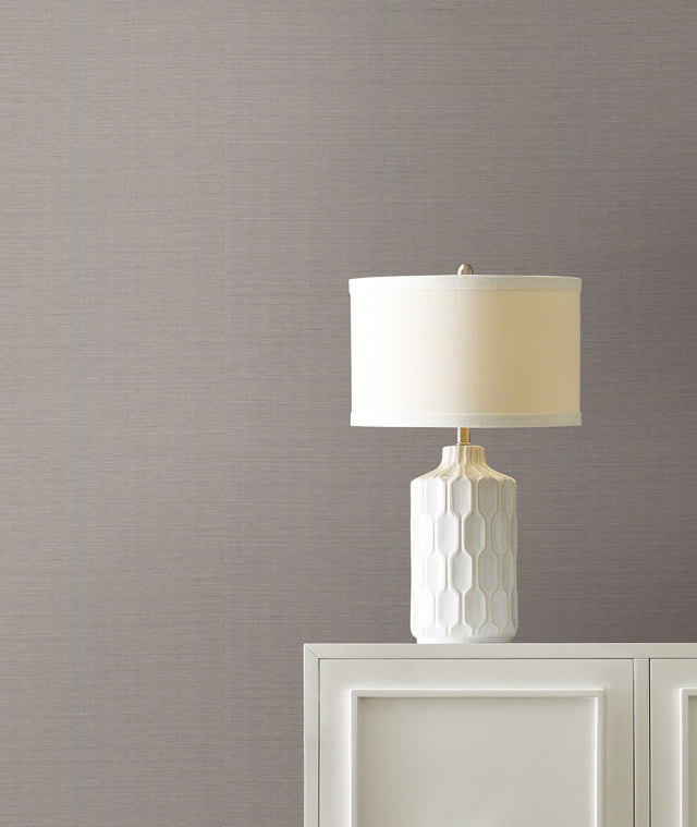 Maguey Sisal Grey Wallpaper