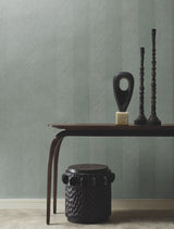 Chevron Blue Metallic Wallpaper with Metallic Chevron Pattern, Boho Luxe Non Woven - York BO6605