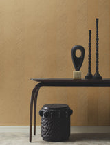 Chevron Beige Metallic Wallpaper with Bohemian Chevron Pattern, Metallic Effect - York BO6606