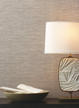 Paper & Thread Weave Beige Wallpaper with Natural Paper and Ramie Texture - York BO6612
