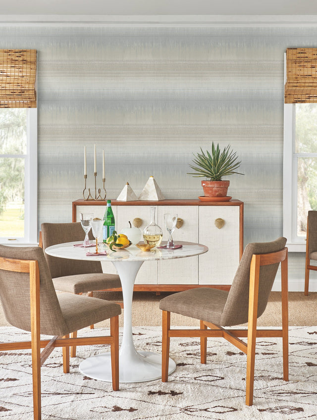 Desert Textile Grey Wallpaper