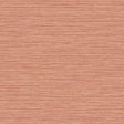 Salmon faux grasscloth textured wallpaper