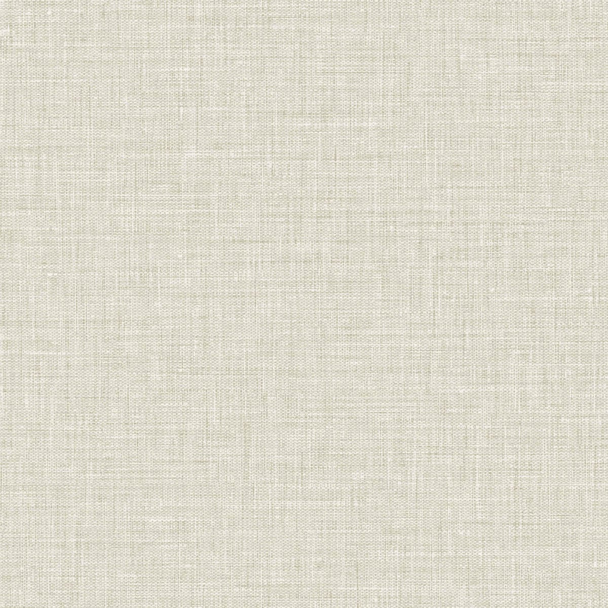 Easy Linen wallpaper in Alabaster with a subtle matte linen texture