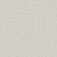 Subtle silver-grey linen texture matte vinyl wallpaper