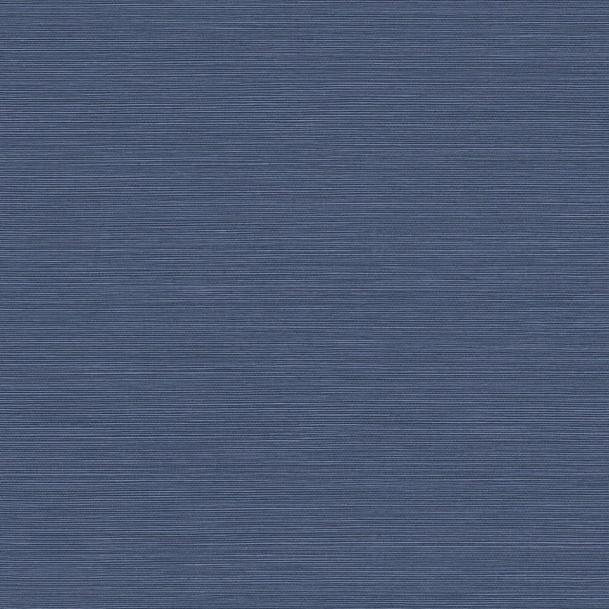 Coastal Hemp Ocean Blue faux grasscloth texture wallpaper