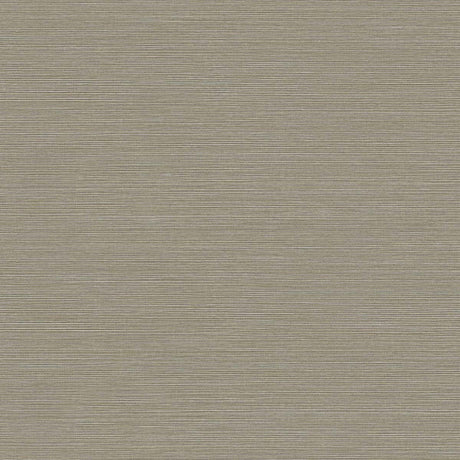 Seabrook Designs Coastal Hemp wallpaper in Pavestone colorway with a matte faux grasscloth texture