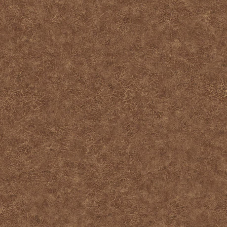 Tawny faux leather textured wallpaper pattern in a matte finish