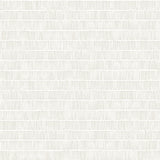 Horizontal Hash Marks White & Cream Wallpaper with Geometric Hashmark Pattern, Sure Strip Prepasted - York BW3812