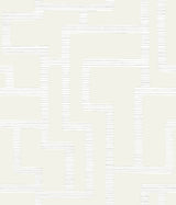 Graphic Polyomino Pearl Wallpaper with Geometric Stripe Path Motif - York BW3832