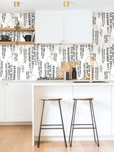 Deco Wisteria Black Metallic Wallpaper with Botanical Metallic Effect - York BW3943