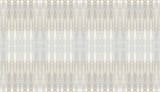 Dune Neutral Sisal Grasscloth Wall Mural with Abstract Bohemian Pattern - York CB1110