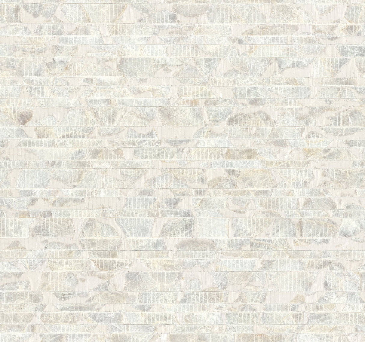 Capiz Offering White Pearl Wallpaper with Capiz Shell Mosaic on Non Woven - York CC1202